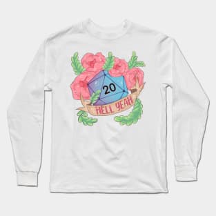 DND natural twenty Long Sleeve T-Shirt